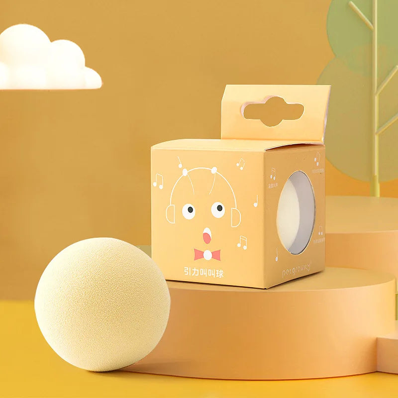Rechargeable Smart Rolling Ball Toy for Cats & Dogs 🐾⚽