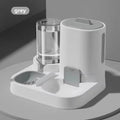 2-in-1 Automatic Pet Food & Water Dispenser for Dogs & Cats