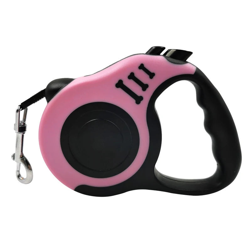 3M 5M Dog Leash for Small Medium Dogs Cats Automatic Retractable Lead Strong Nylon Pets Traction Rope 