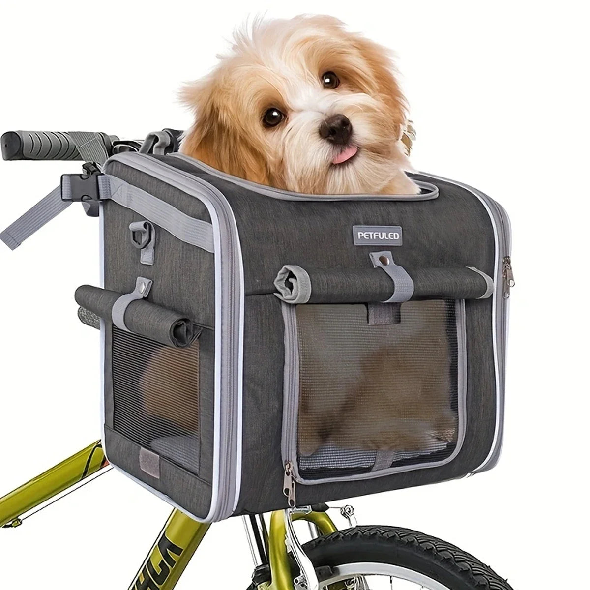 Expandable Pet Bike Basket & Carrier Backpack 🐾🚲
