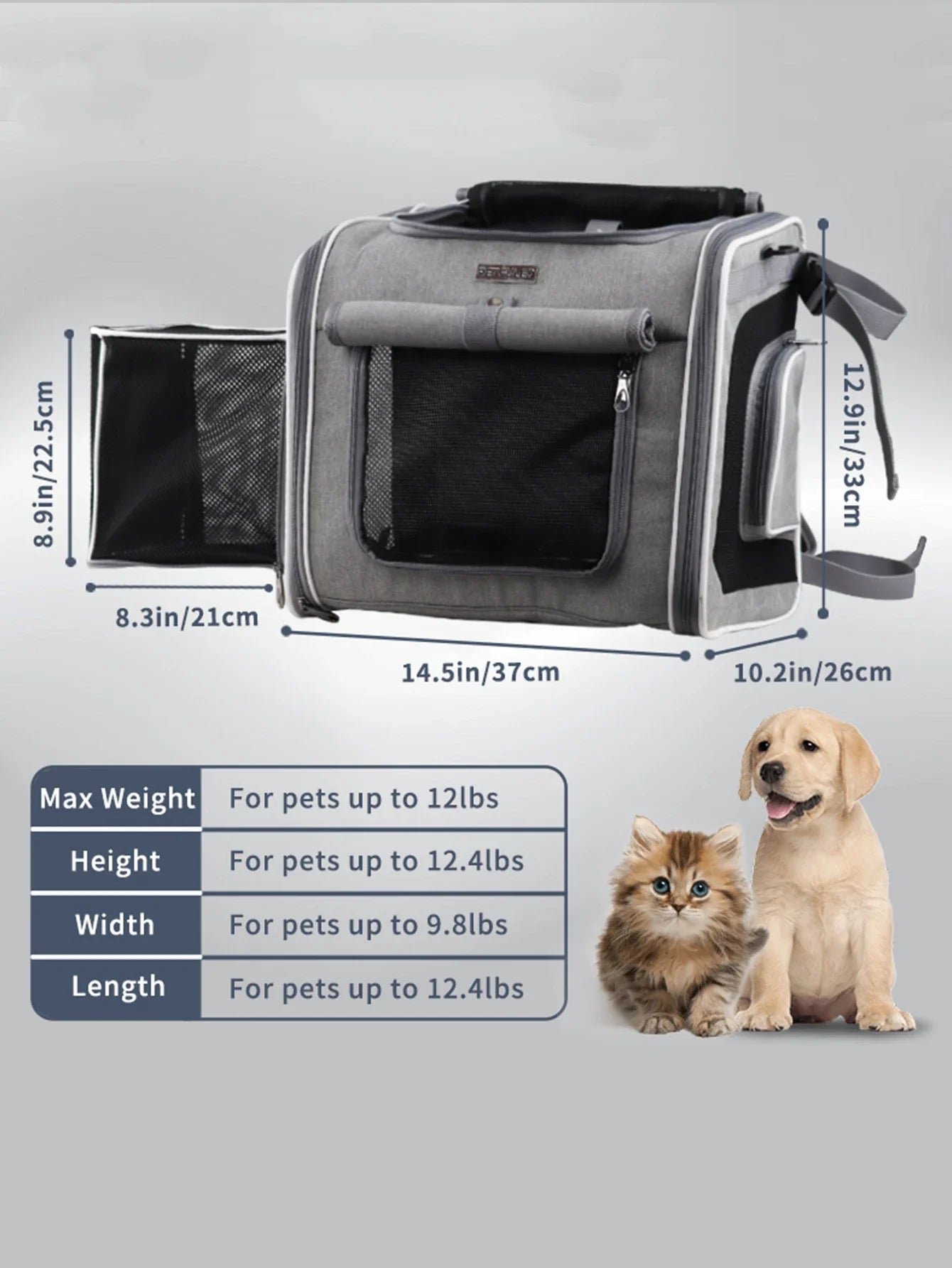 Expandable Pet Bike Basket & Carrier Backpack 🐾🚲