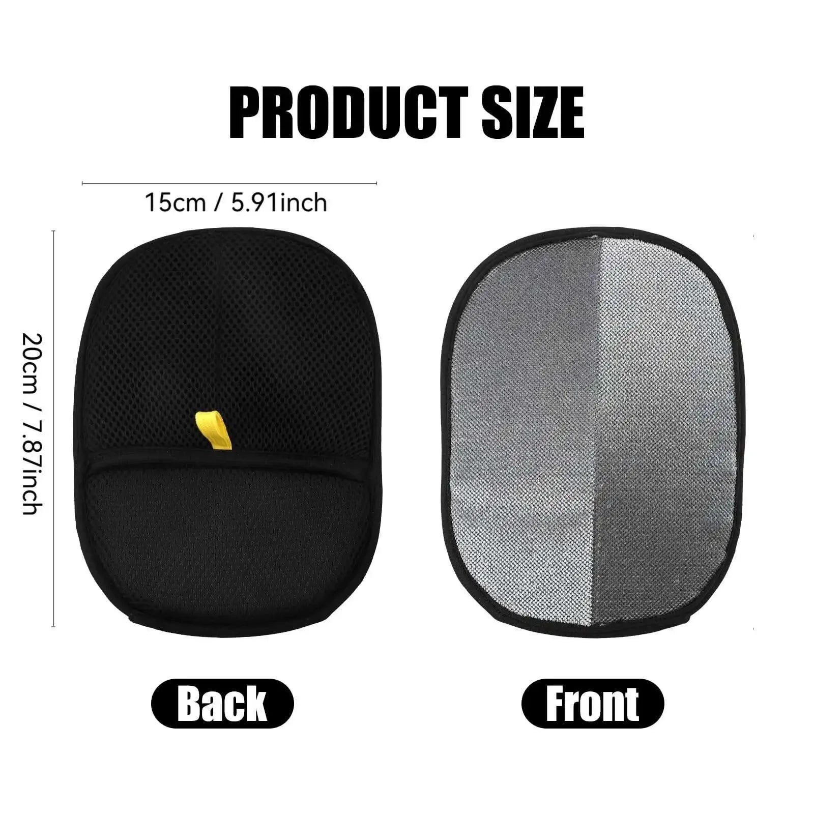 Dual-Sided Pet Grooming Glove for dogs and cats