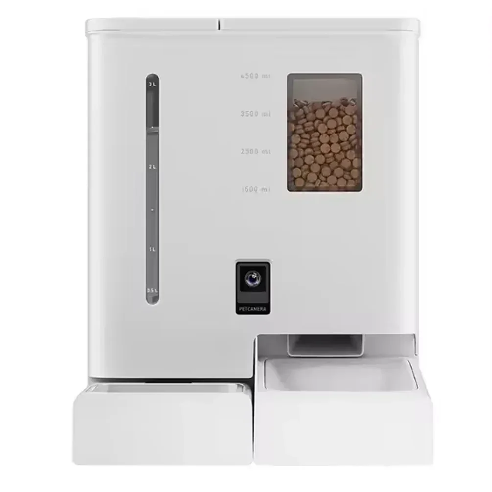 Automatic Pet Feeder and Water fountain  2 in 1 with smart camera