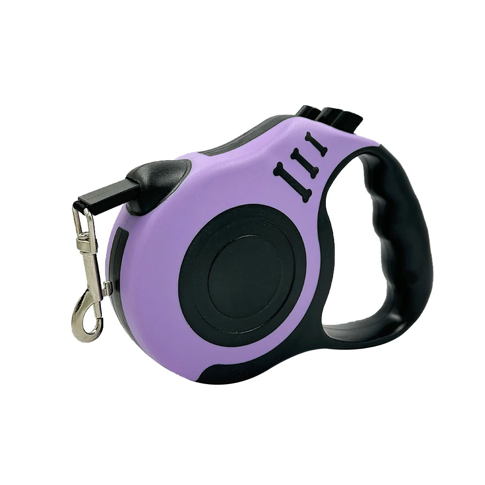 3M 5M Dog Leash for Small Medium Dogs Cats Automatic Retractable Lead Strong Nylon Pets Traction Rope 