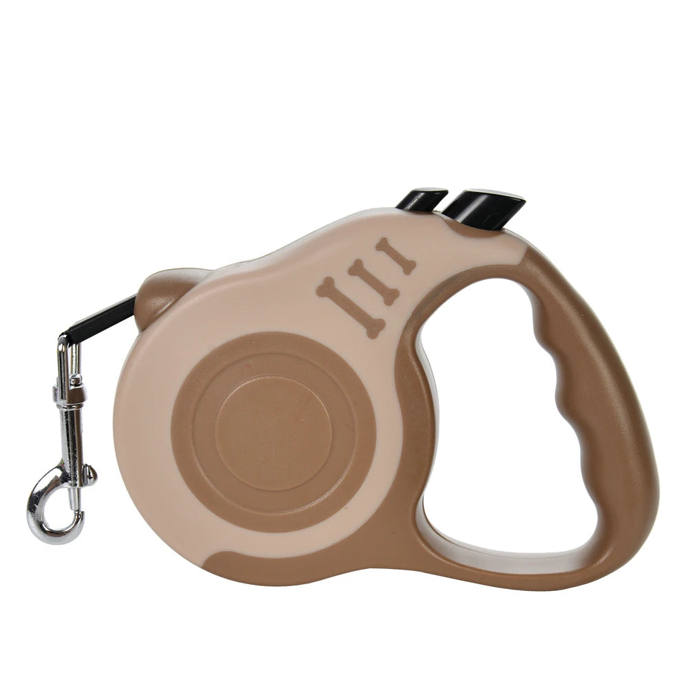 3M 5M Dog Leash for Small Medium Dogs Cats Automatic Retractable Lead Strong Nylon Pets Traction Rope 