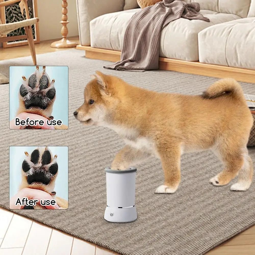 Pet Feet Washer USB Charging Electrical Pet Paw Cleaner Automatic Washer