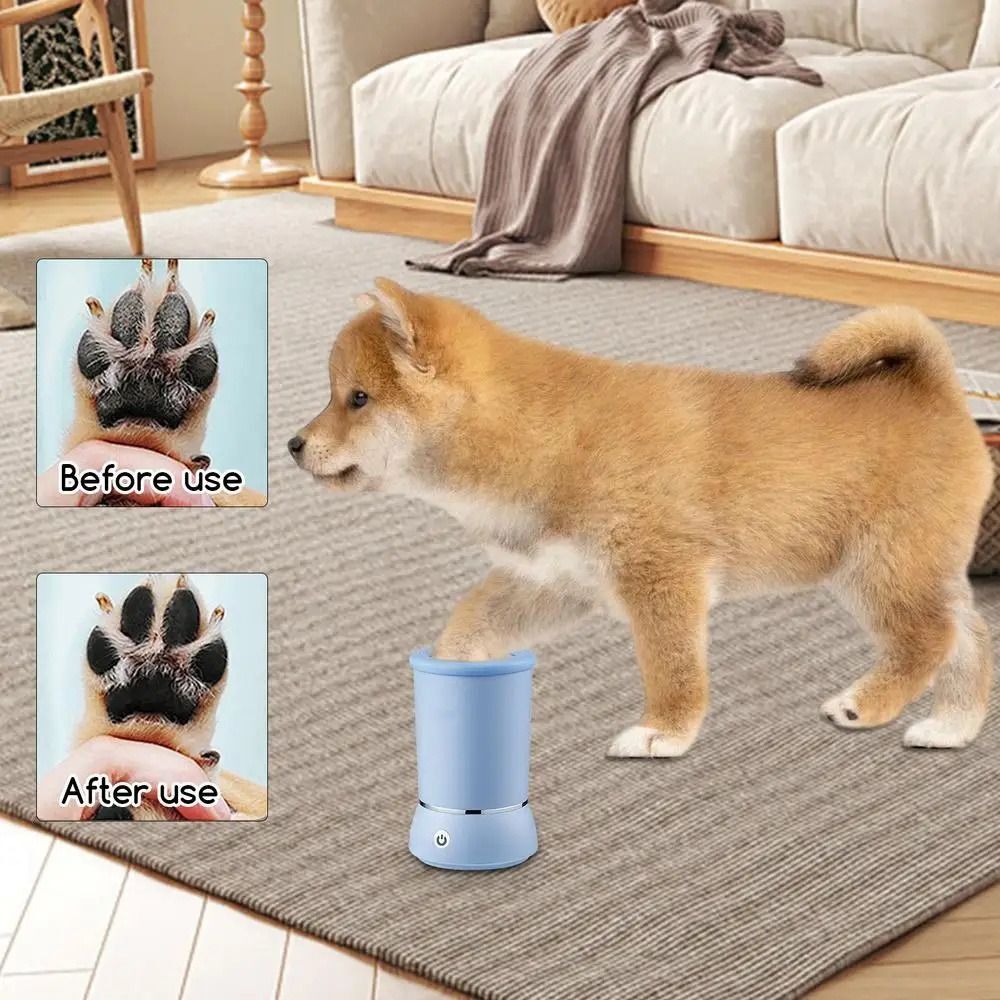 Pet Feet Washer USB Charging Electrical Pet Paw Cleaner Automatic Washer