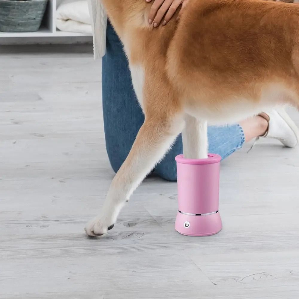 Pet Feet Washer USB Charging Electrical Pet Paw Cleaner Automatic Washer